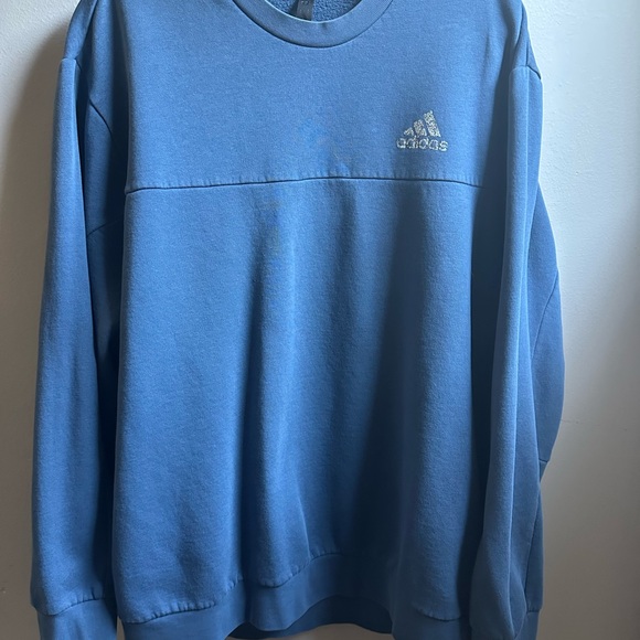 Adidas STADIUM FLEECE Men's Blue Sweater - Picture 1 of 8
